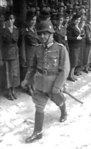 Generalleutnant, beim Parade 20. April 1941